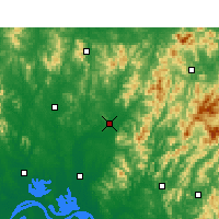 Nearby Forecast Locations - 麻城 - 图