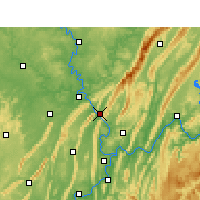 Nearby Forecast Locations - 北碚 - 图