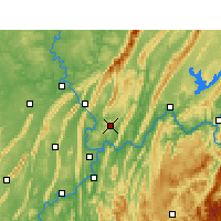 Nearby Forecast Locations - 江北 - 图