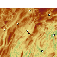 Nearby Forecast Locations - 龙山 - 图