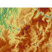 Nearby Forecast Locations - 金佛山 - 图