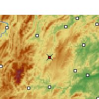 Nearby Forecast Locations - 松桃 - 图