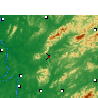 Nearby Forecast Locations - 浏阳 - 图