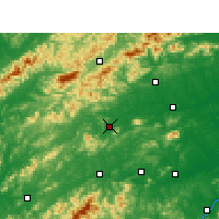 Nearby Forecast Locations - 万载 - 图