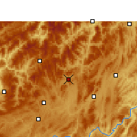 Nearby Forecast Locations - 绥阳 - 图