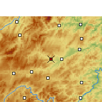 Nearby Forecast Locations - 岑巩 - 图