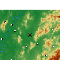 Nearby Forecast Locations - 攸县 - 图