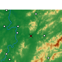 Nearby Forecast Locations - 醴陵 - 图