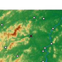 Nearby Forecast Locations - 安福 - 图