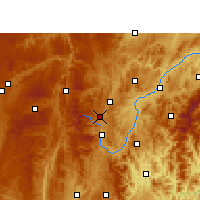 Nearby Forecast Locations - 福泉 - 图