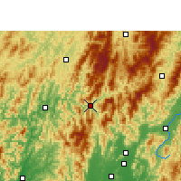 Nearby Forecast Locations - 龙胜 - 图