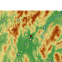 Nearby Forecast Locations - Lingchuan - 图