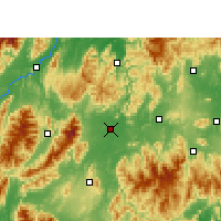 Nearby Forecast Locations - 道县 - 图