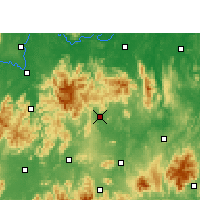 Nearby Forecast Locations - 新田 - 图