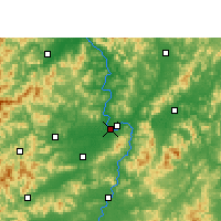 Nearby Forecast Locations - 赣州 - 图