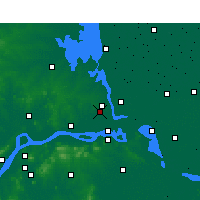 Nearby Forecast Locations - 邗江 - 图