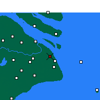 Nearby Forecast Locations - 浦东新区 - 图