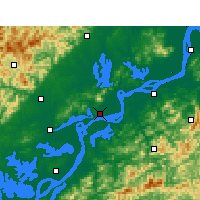 Nearby Forecast Locations - 安庆 - 图