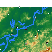 Nearby Forecast Locations - 池州 - 图