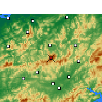 Nearby Forecast Locations - 黄山 - 图