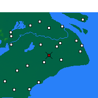 Nearby Forecast Locations - 松江 - 图