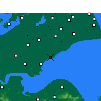 Nearby Forecast Locations - 平湖 - 图