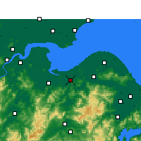 Nearby Forecast Locations - 上虞 - 图