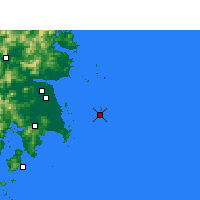 Nearby Forecast Locations - 大陈岛 - 图
