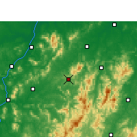 Nearby Forecast Locations - 乐安 - 图