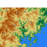 Nearby Forecast Locations - 福安 - 图