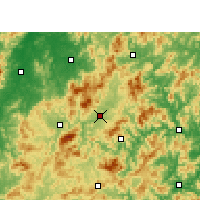 Nearby Forecast Locations - 泰宁 - 图