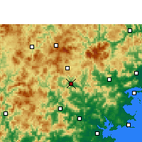 Nearby Forecast Locations - 永春 - 图