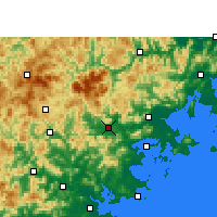 Nearby Forecast Locations - 仙游 - 图