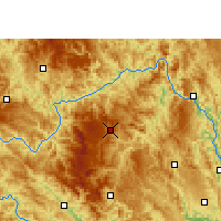 Nearby Forecast Locations - 乐业 - 图