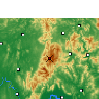 Nearby Forecast Locations - 金秀 - 图