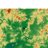 Nearby Forecast Locations - 英德 - 图