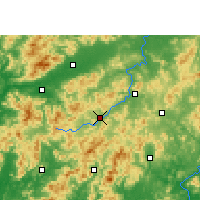 Nearby Forecast Locations - 全南 - 图