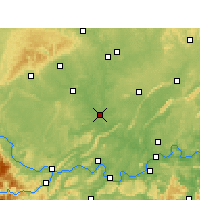 Nearby Forecast Locations - 富顺 - 图