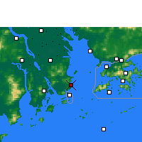 Nearby Forecast Locations - 珠海 - 图