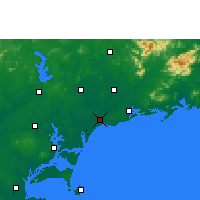 Nearby Forecast Locations - 吴川 - 图