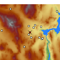 Nearby Forecast Locations - 拉斯维加斯 - 图