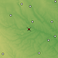 Nearby Forecast Locations - 德梅因 - 图