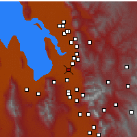 Nearby Forecast Locations - 盐湖城 - 图