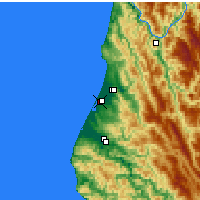 Nearby Forecast Locations - 尤里卡 - 图