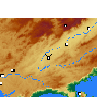 Nearby Forecast Locations - 聖若澤多斯坎波斯 - 图
