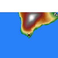 Nearby Forecast Locations - South Pt/Hawaii - 图