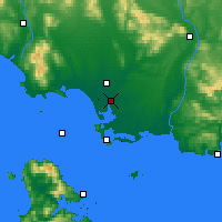 Nearby Forecast Locations - 因弗卡吉尔 - 图