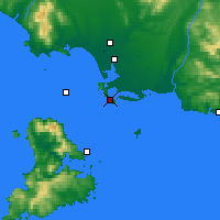 Nearby Forecast Locations - 布拉夫 - 图