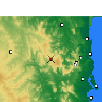 Nearby Forecast Locations - Jimna 森林 - 图