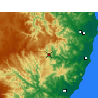 Nearby Forecast Locations - Yarras - 图
